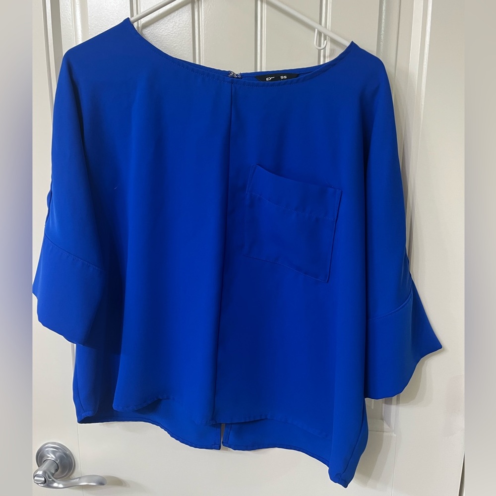 Express Royal Blue Women's Blouse